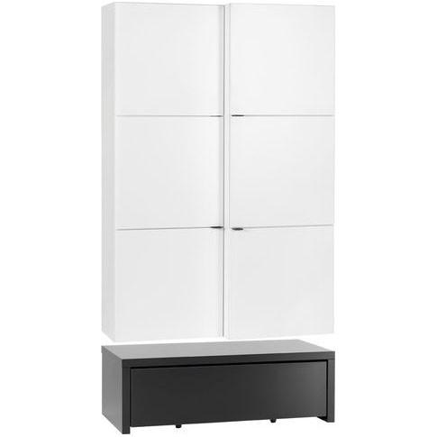 Young Users shelf unit with door and a 106x53 base unit and a drawer