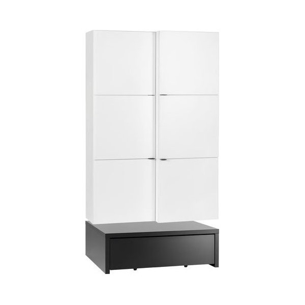 Young Users shelf unit with door and a 106x95 base unit and a drawer